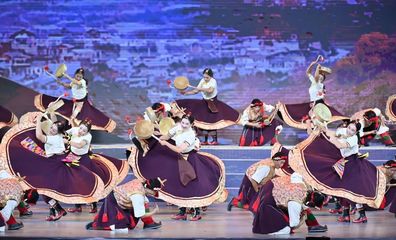 光影盛典 第六届全国少数民族文艺会演开幕式精彩瞬间
